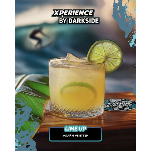Табак для кальяна Darkside Xperience LIME UP (Лайм Биттер)